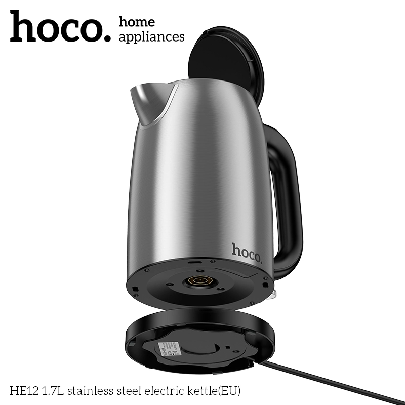 Hoco HE12 qora elektr choynagi - rasm №5 Hoco HE12 qora elektr choynagi onlayn