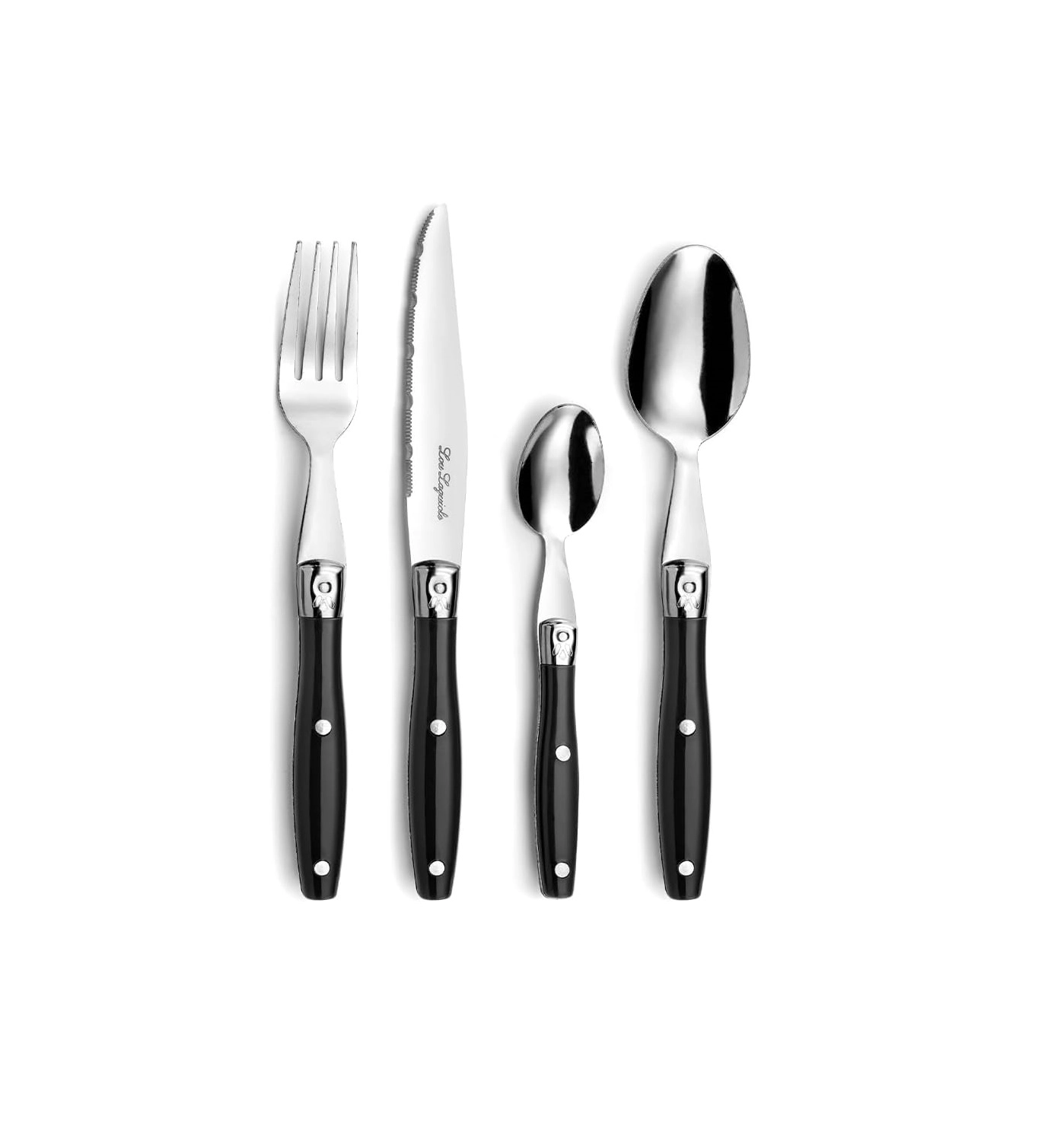 Amefa Comptoir 24-qismli oshxona anjomlari to'plami, zanglamaydigan po'latdan, qora tutqich 2202AAAF27C40 sotib olish