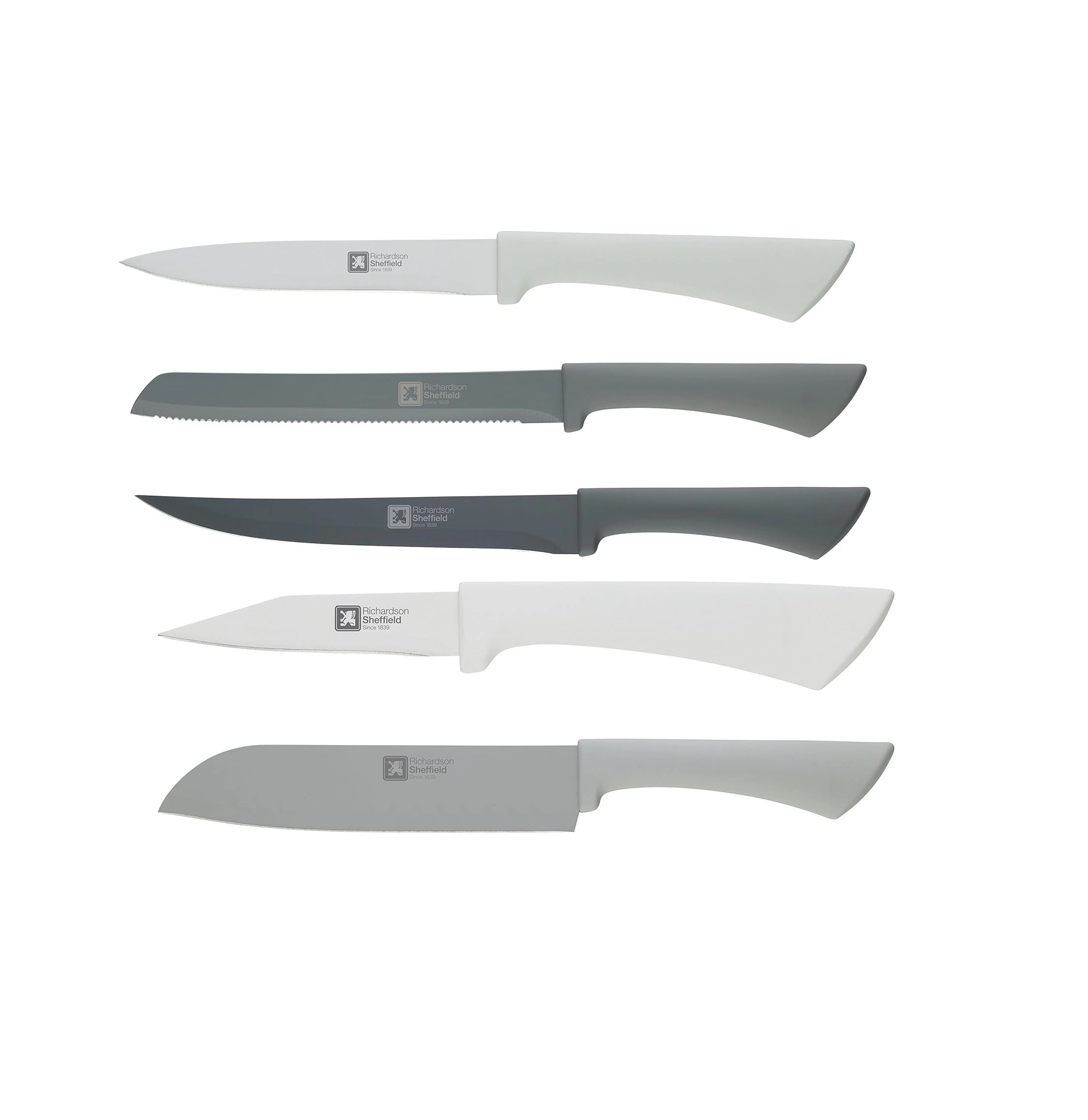 Richardson Sheffield Love Mono 5 pichoqlar to‘plami, R167PBRC84K28 - rasm №2 Richardson Sheffield Love Mono 5 pichoqlar to‘plami, R167PBRC84K28 sotib olish