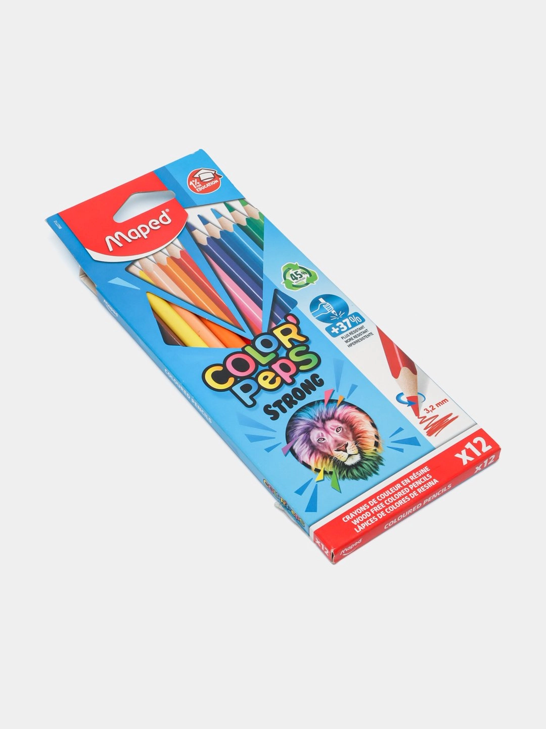 Цветные карандаши Maped "COLOR'PEPS Strong" 12 цветов недорого