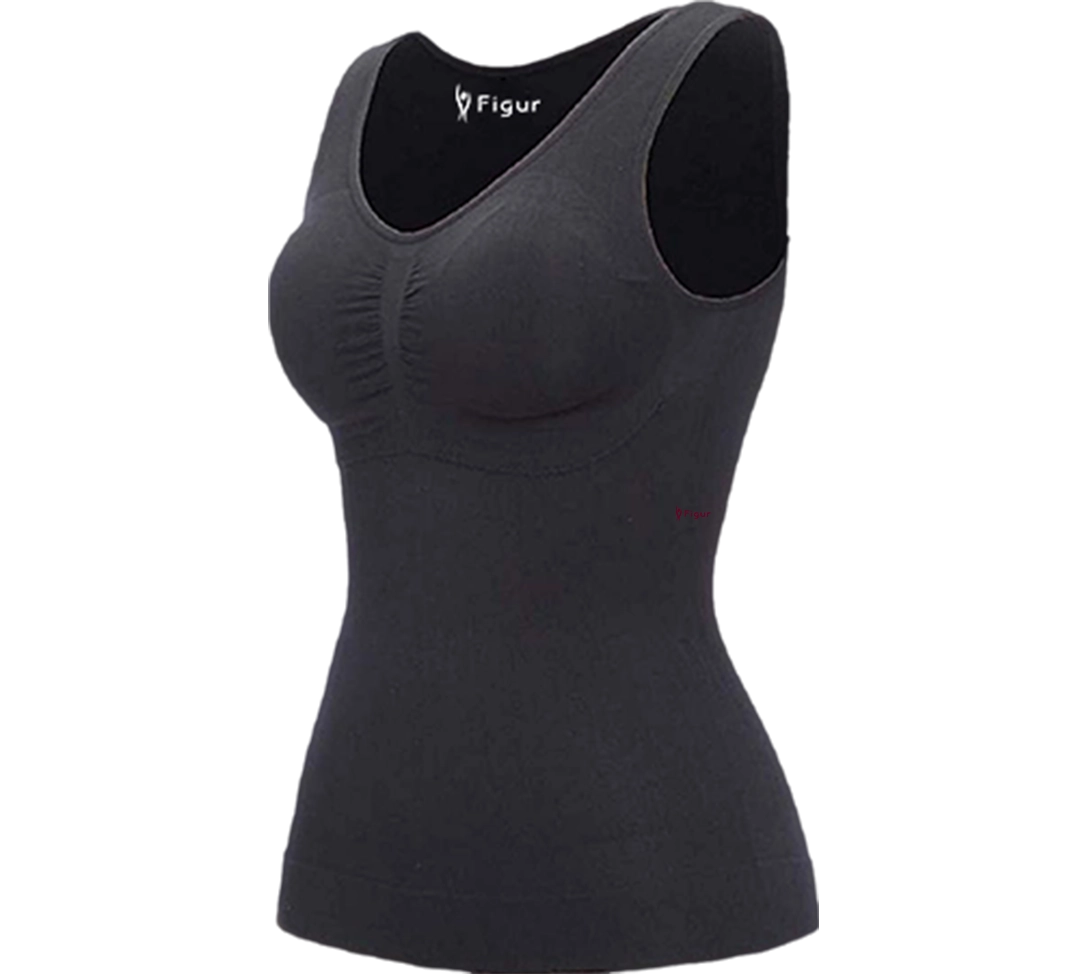 Figur qora ozg‘inlashtiruvchi ayollar maykasi (XL) sotib olish