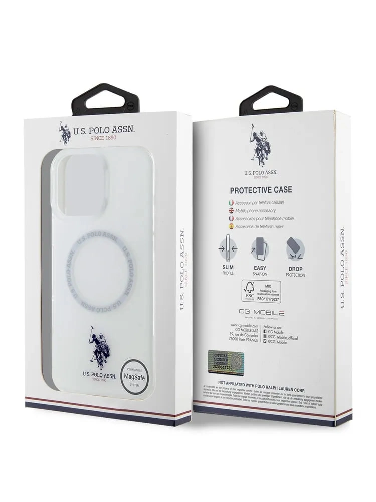 Чехол CG MOBILE U.S. Polo Assn. U.S для Iphone 15 Pro Max в Узбекистане