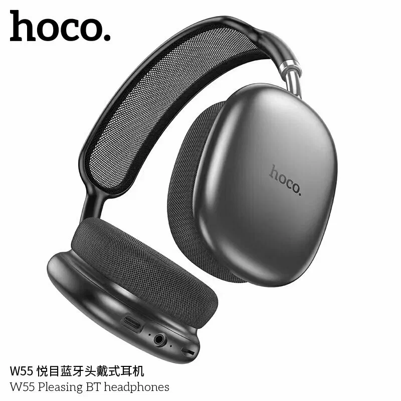 Беспроводные наушники Hoco W55 AirPods Max, Deep Space Gray недорого