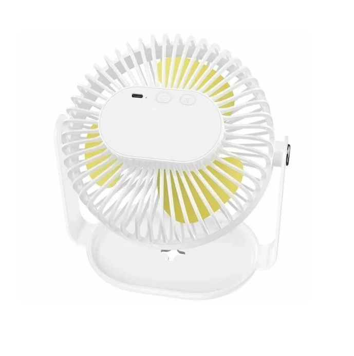 Мини-вентилятор Hoco F14 белый недорого