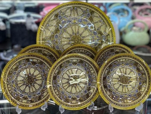 "Vostok" Royal Glass meva likopchalari to‘plami (7 buyumli) O'zbekistonda