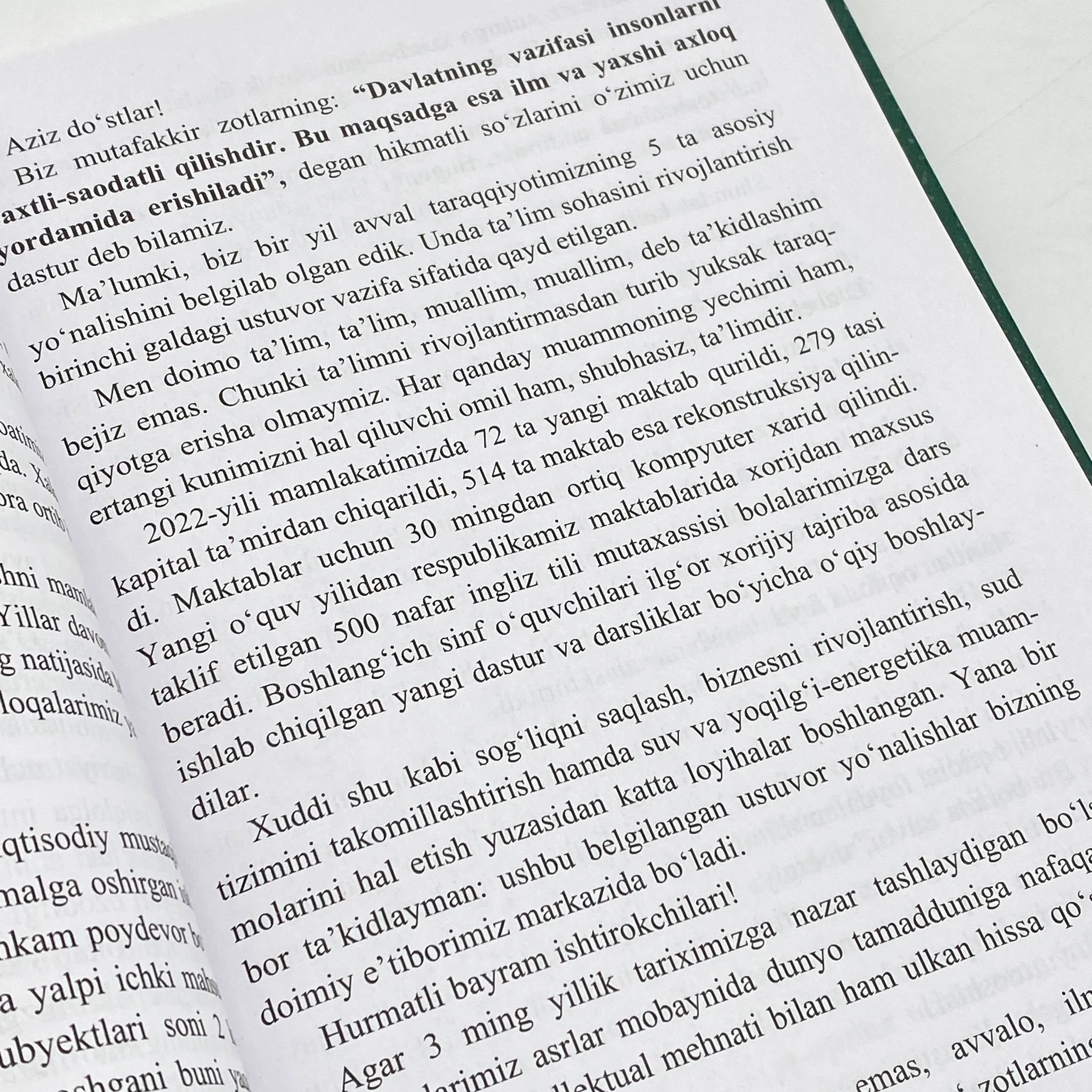 Shavkat Mirziyoyev: Bir bo'lsak - yagona xalqmiz, birlashsak Vatanmiz bo'lib to'lash