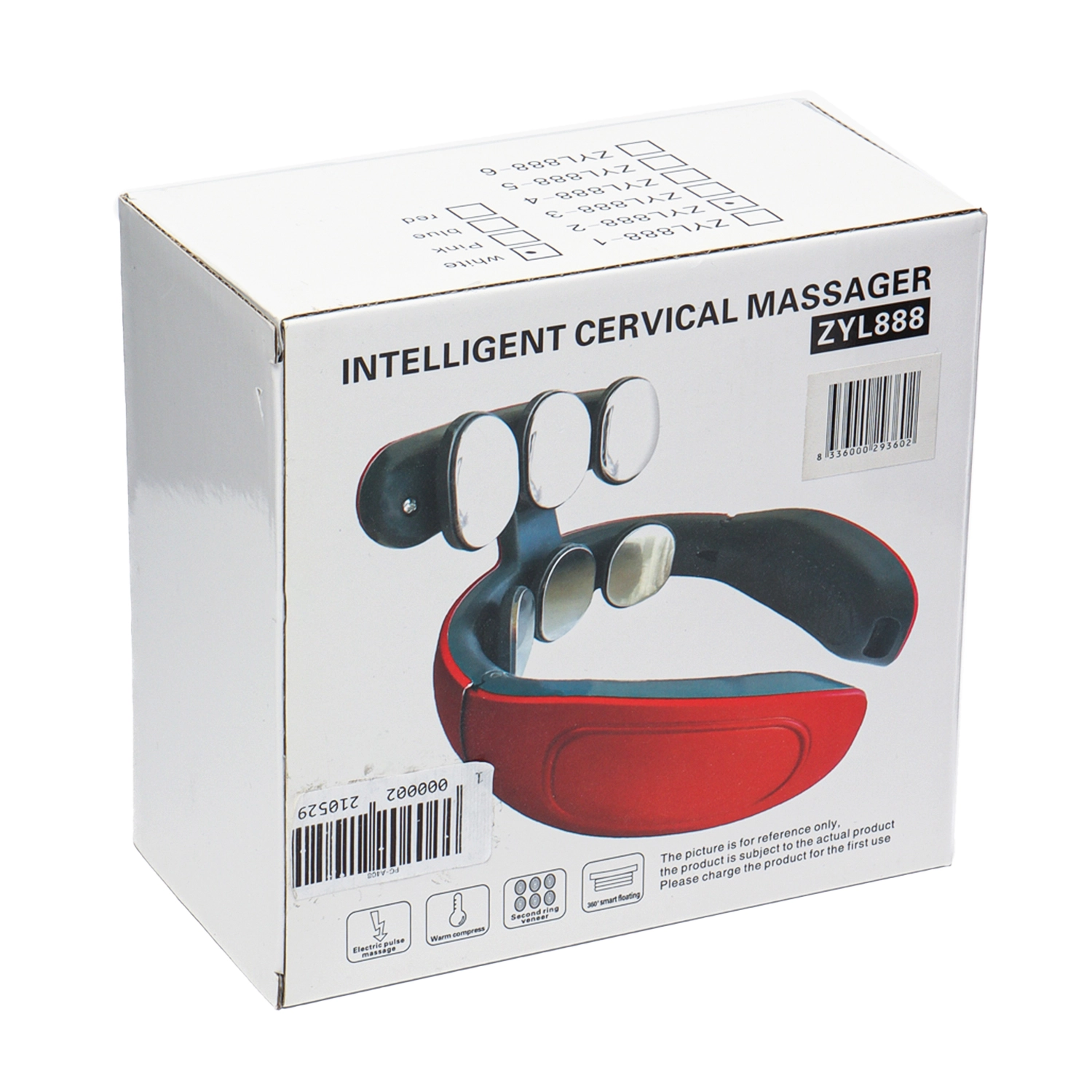 Массажер шеи с электрофорезом А408 PowerGym рассрочка