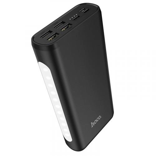 Hoco J60 Snowflake 30000mAh Black tashqi akkumulyatori - rasm №2 Hoco J60 Snowflake 30000mAh Black tashqi akkumulyatori sotib olish