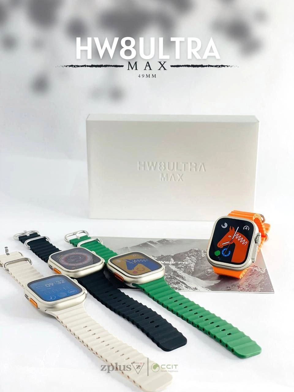 HW8 Ultra Max White smart-soati (49 mm) narxi