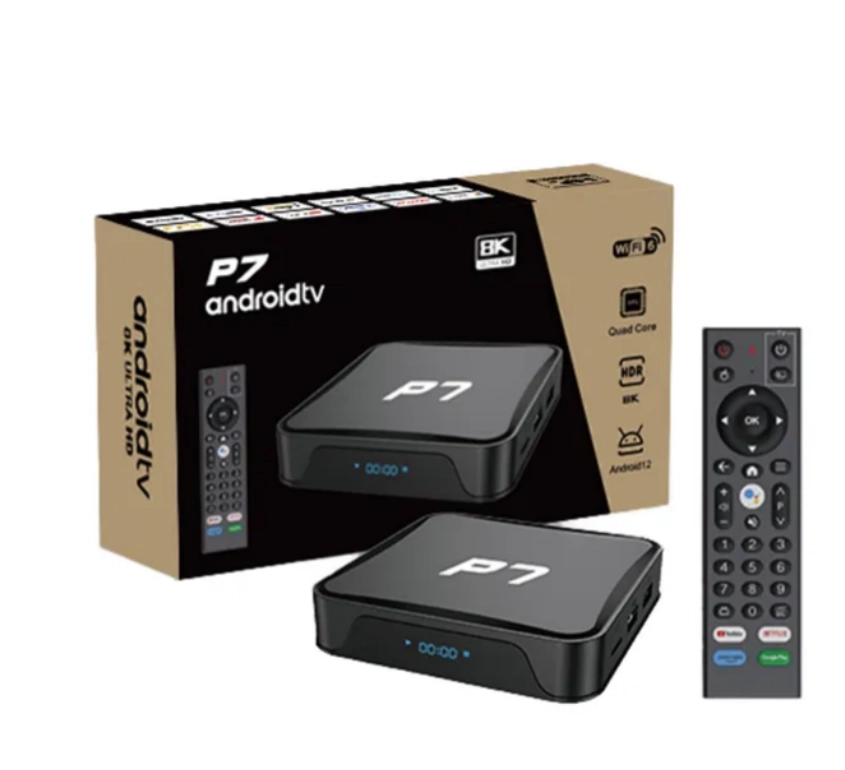 Смарт ТВ приставка P7 Android TV 4/32 ГБ в Узбекистане