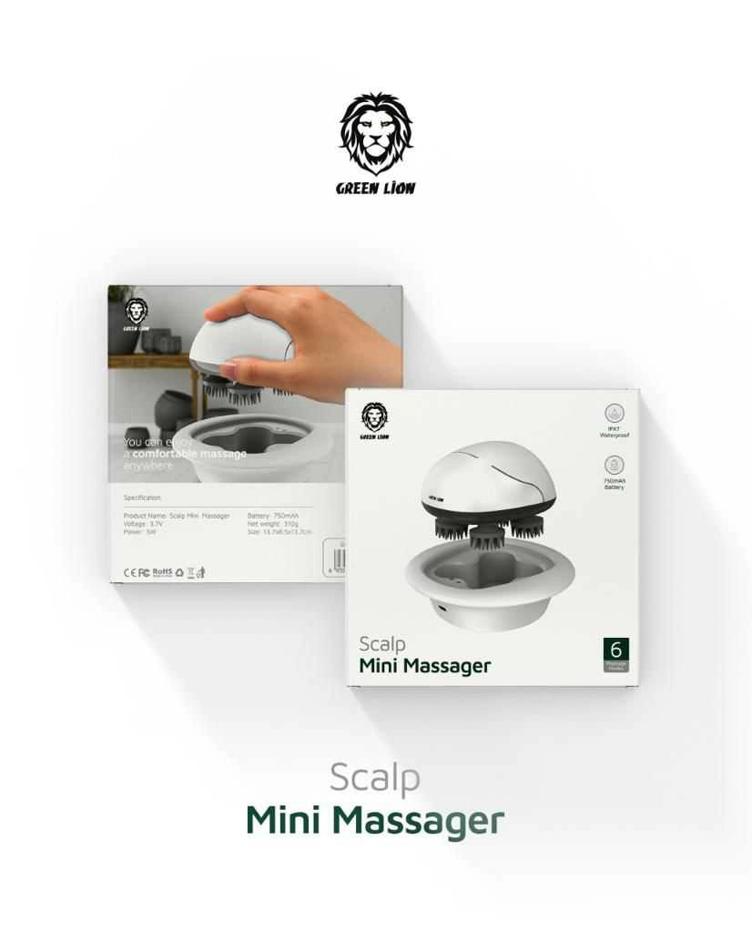 Портативный массажер Green Lion Scalp Mini Massager купить