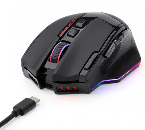 Redragon Sniper PRO Black Wireless USB sichqonchasi O'zbekistonda