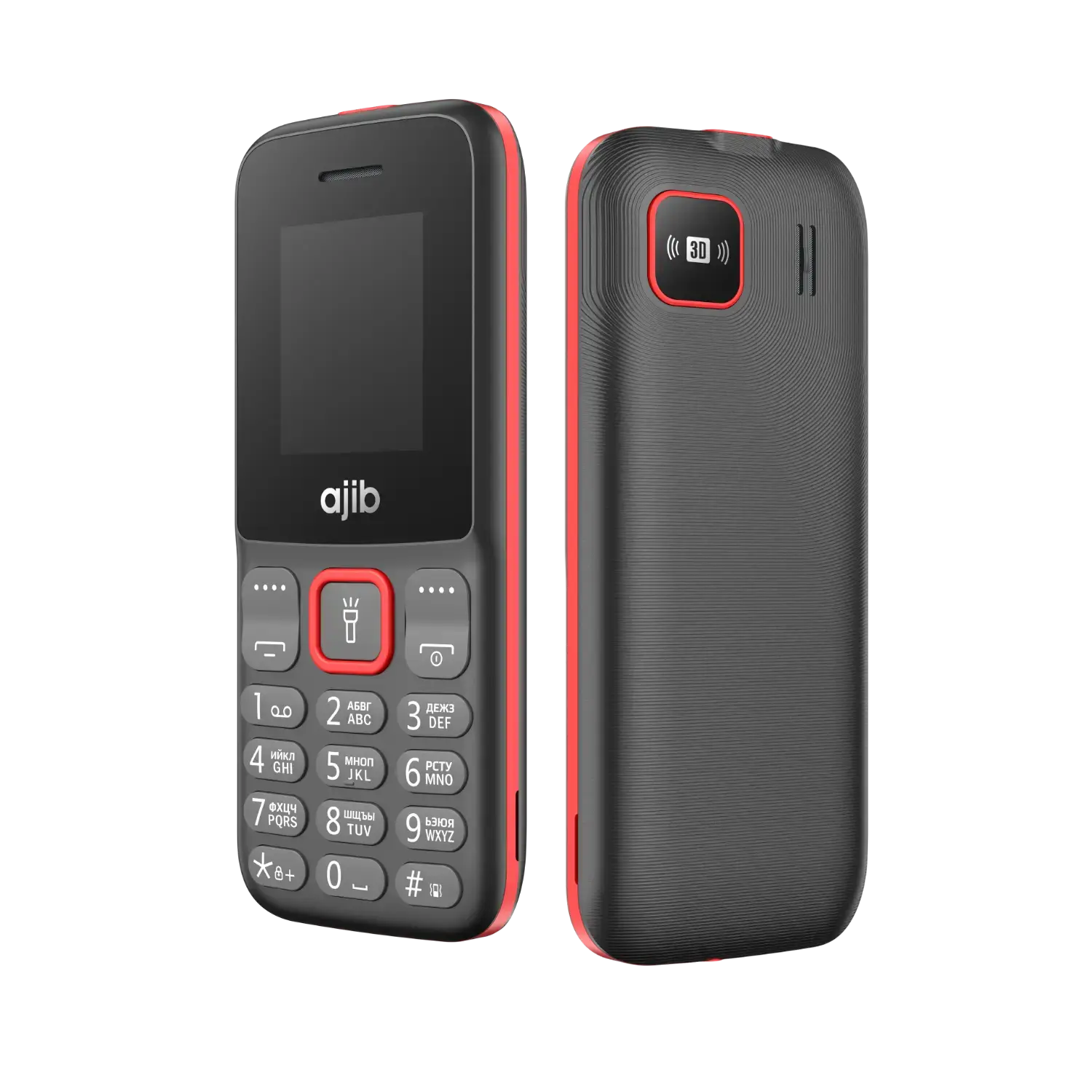 Ajib 3011 qora-qizil telefoni sotib olish