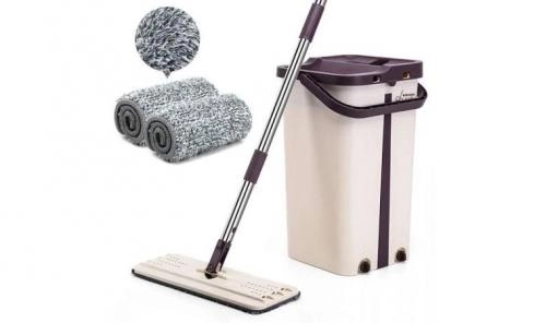 Chelak va siqqichga ega shvabra arzon