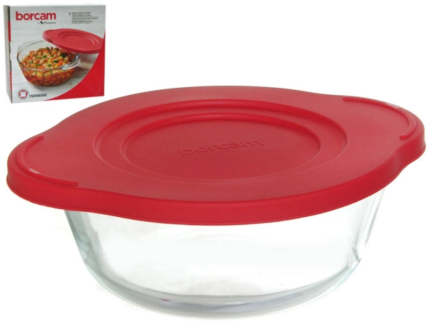 PASABAHCE BORCAM 59001, qopqoq bilan pishirish idishi, 2100 ml arzon