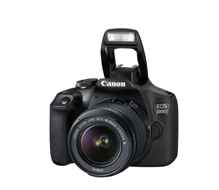 Canon EOS 2000D Kit EF-S 18-55mm III IS Wi-Fi fotoapparati O'zbekistonda