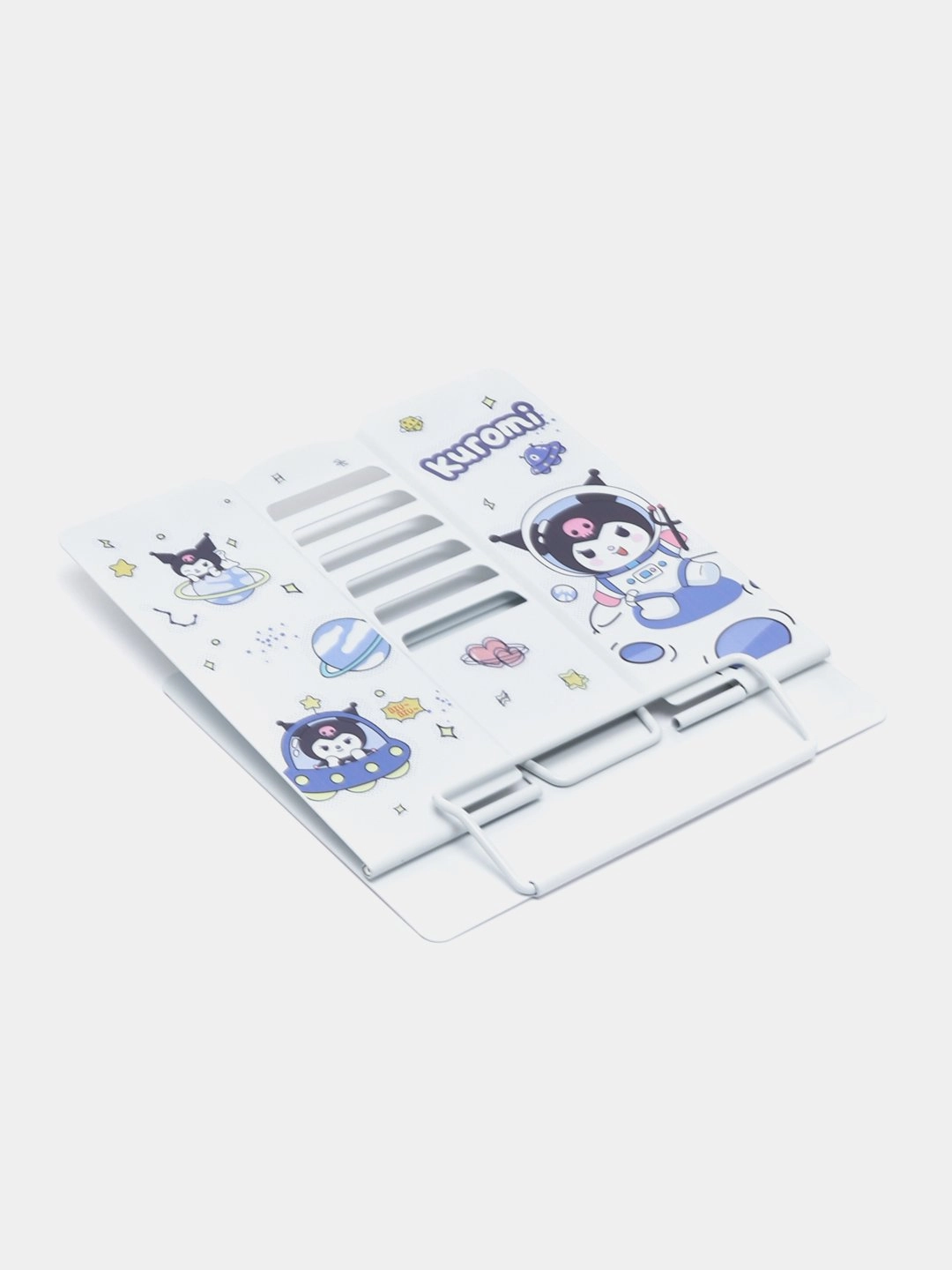 Подставка для книг и планшета Kuromi Vision Protector, складная, A5 (белая) в Узбекистане