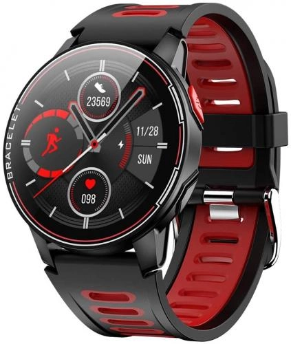 Смарт часы Fitness watch L6 Red, Black купить