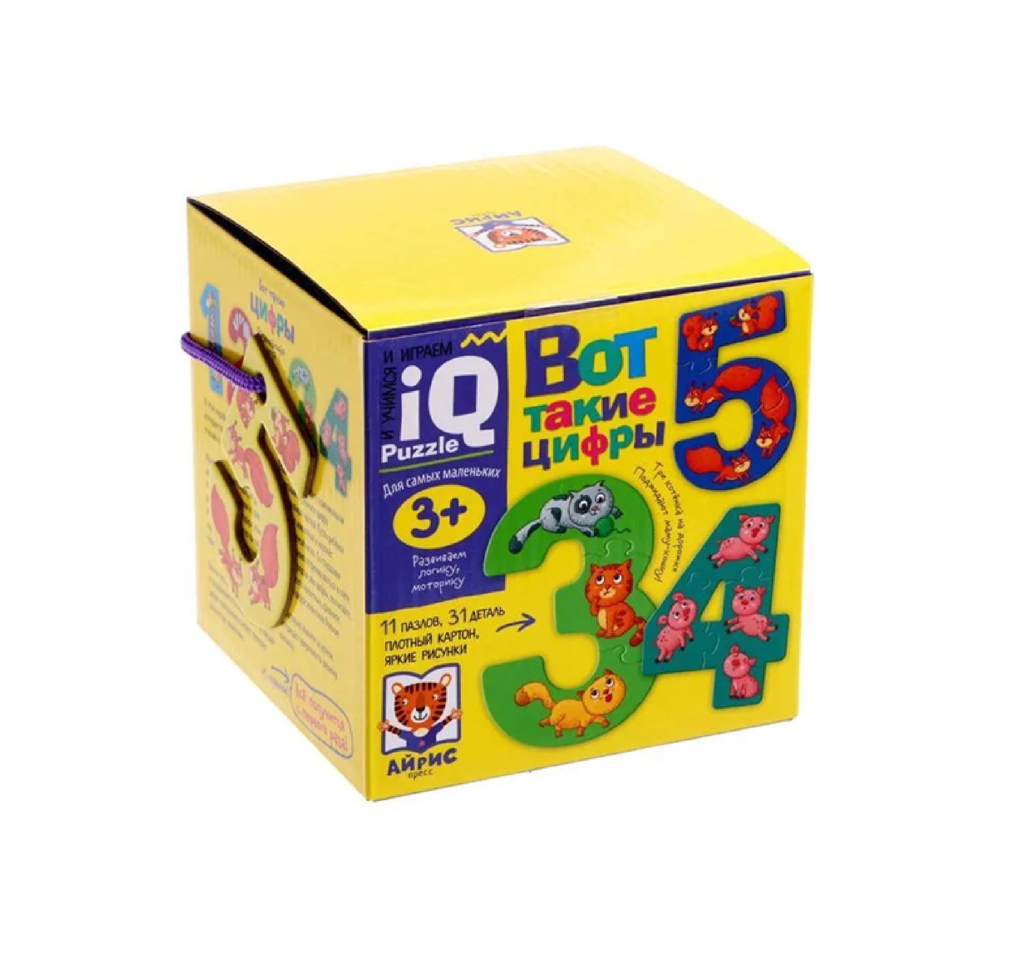 IQ Пазл Вот такие цифры 4+ купить