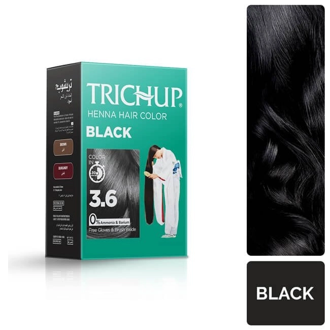Краска-хна Trichup Henna Hair Color - Burgundy 6*10gr купить