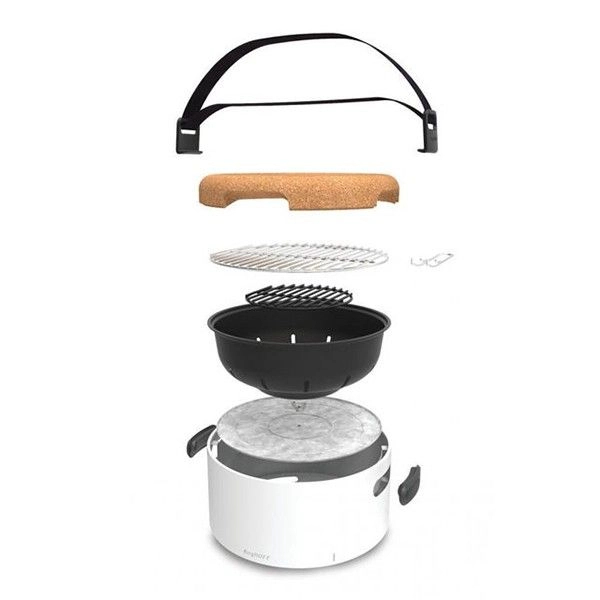 Berghoff 35 sm ko‘mirli stol grili arzon