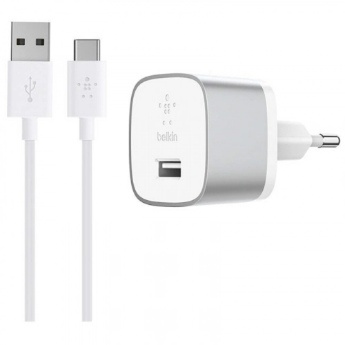 Belkin Home Quick Charger (18W) USB 3.0A USB-C 1.2m quvvatlash uskunasi sotib olish
