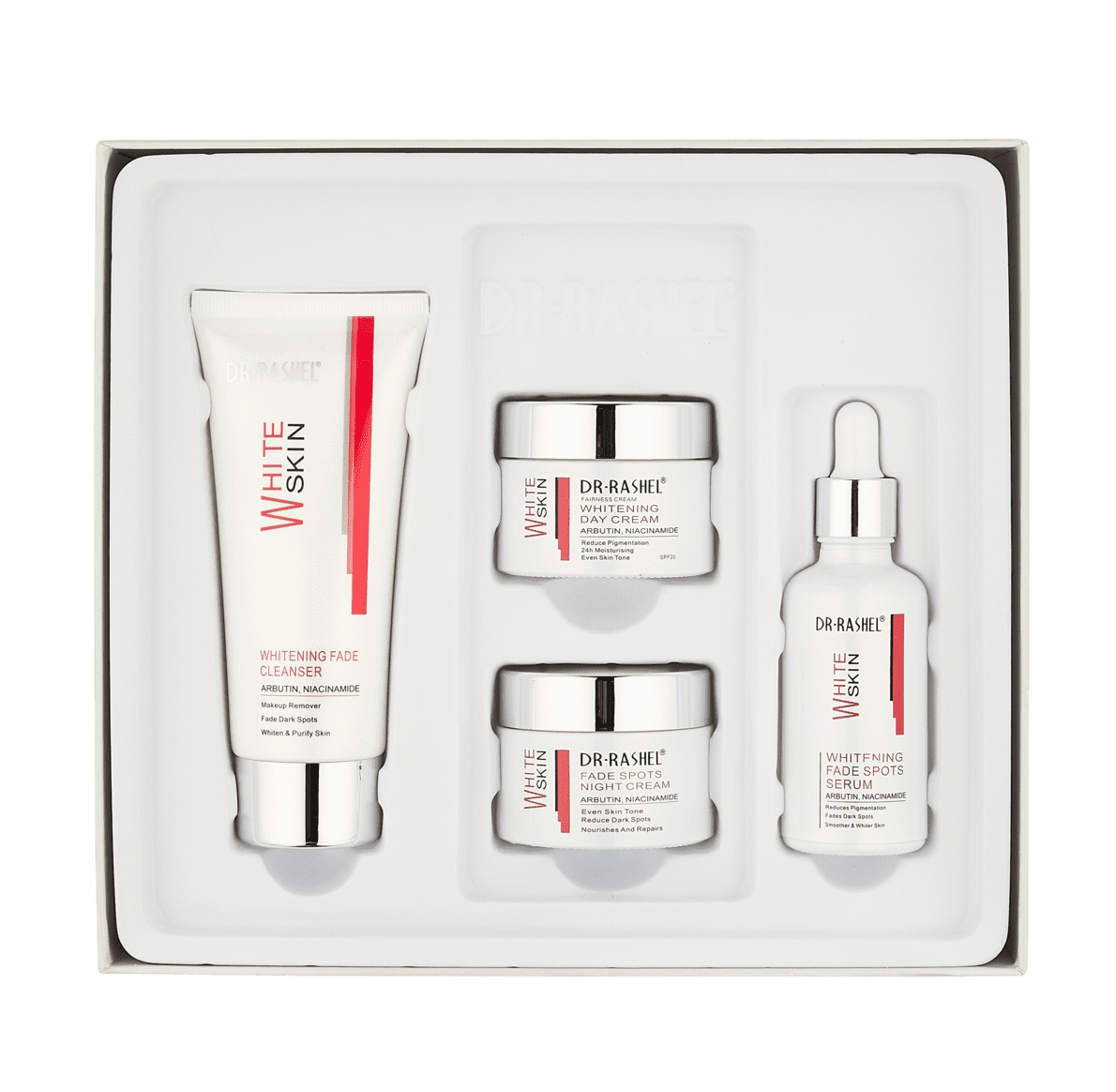 whitening fade spots skin care series 4dona terini parvarish qilish seriyasi sotib olish