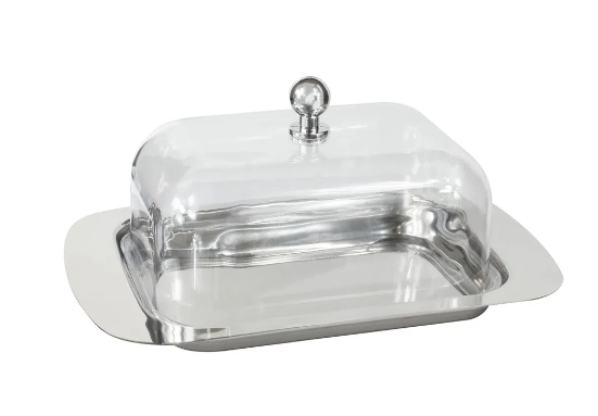 FISSMAN qopqoqli sariyog‘ idishi, 18x12x7 sm onlayn