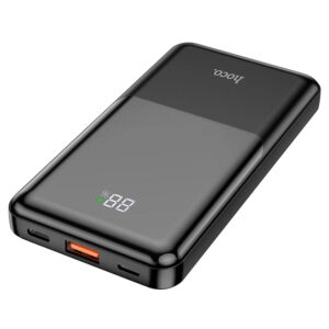 Power bank Hoco Q9 Pro 10000mAh qora tashqi akkumulyatori O'zbekistonda