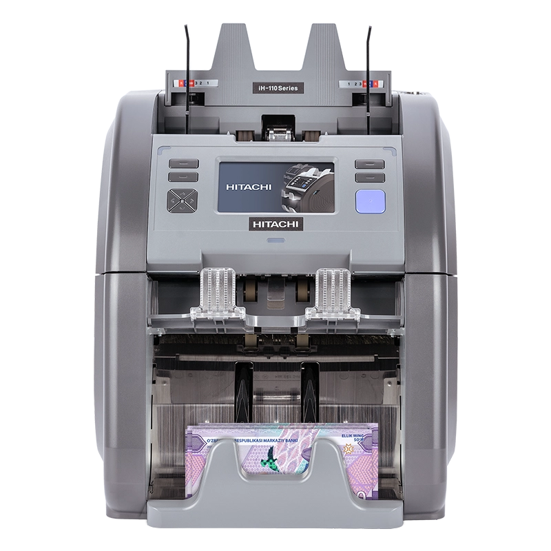 Двухкарманный сортировщик банкнот c функцией ветхости HITACHI iH-110F купить