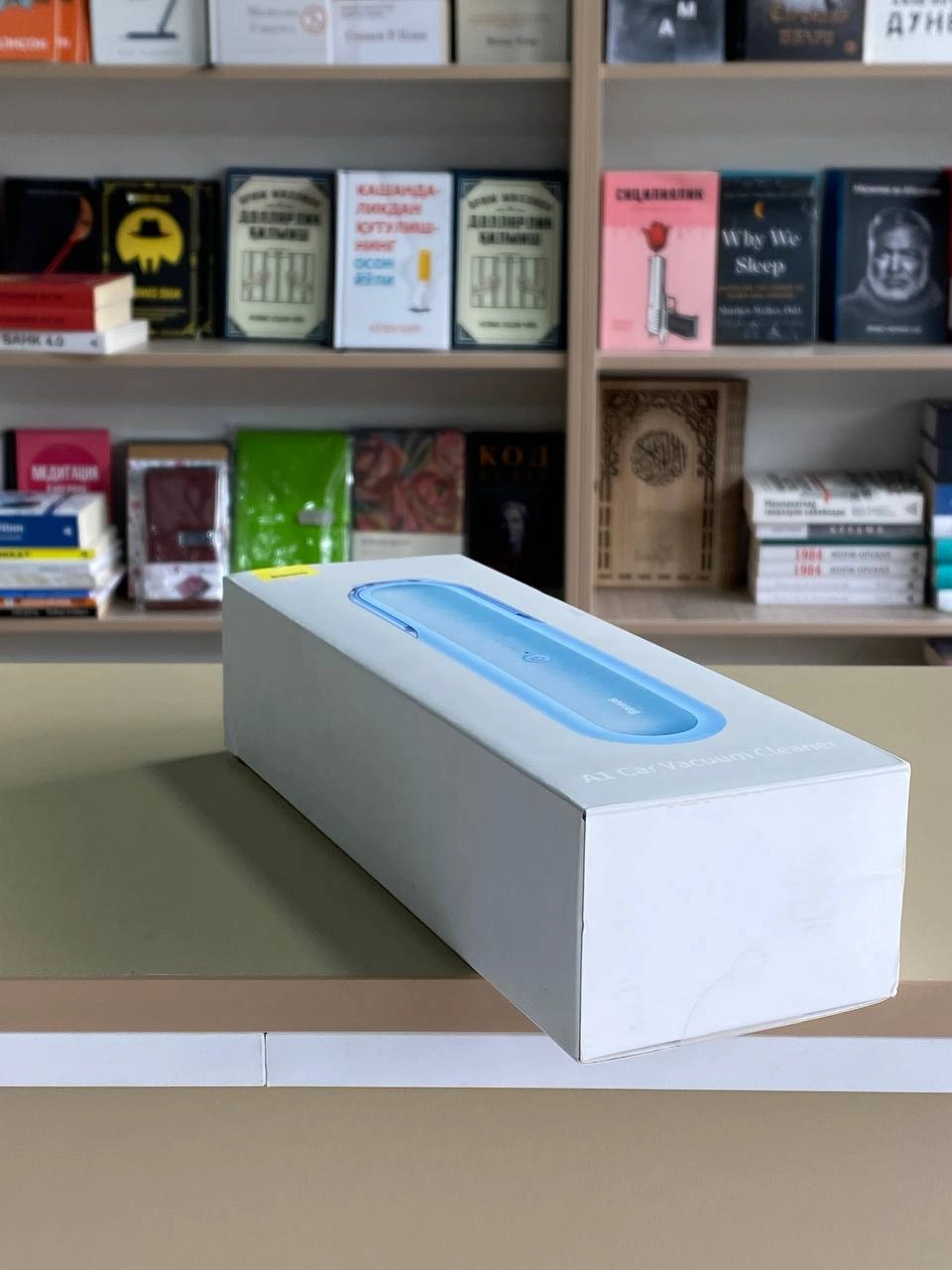 Baseus VCAQ010003 ko'k Portativ changyutgichi sotib olish