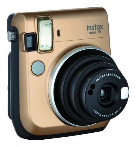 INSTAX mini 70 (Gold) – bir lahzada chiquvchi suratlar uchun fotokamera arzon