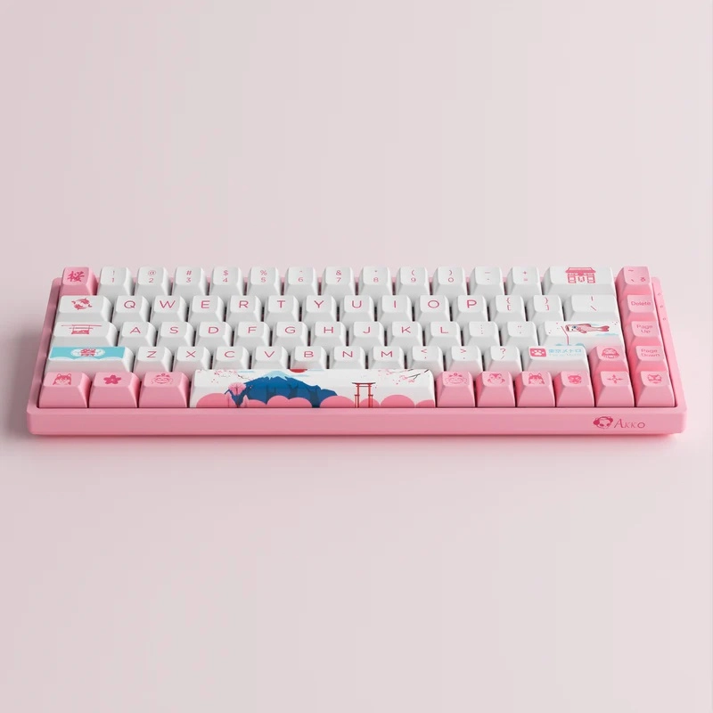Клавиатура Akko 3068B PlusTokyo R2 CS Jelly Pink RGB цена