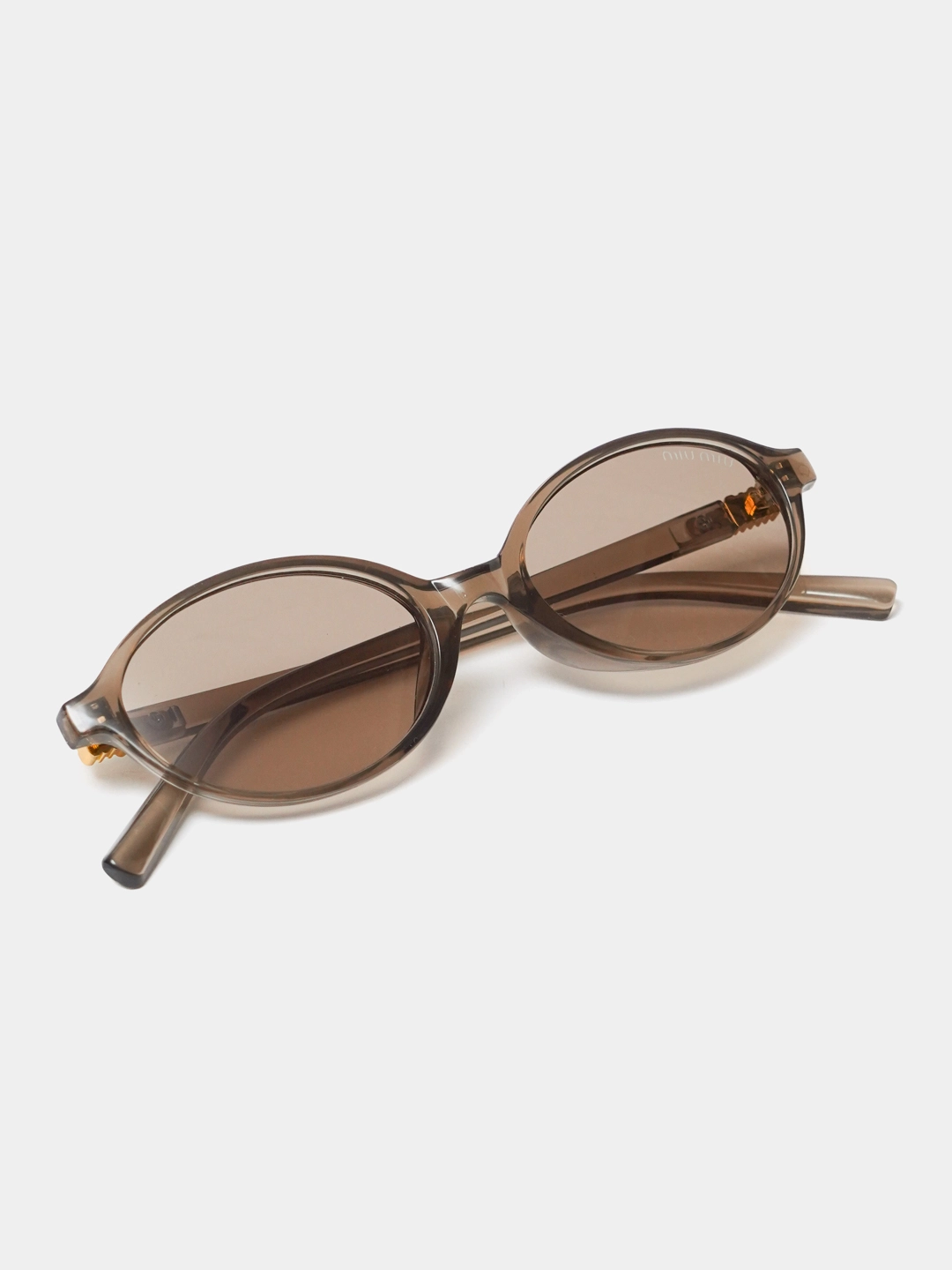 Женские солнцезащитные очки Miu miu (A2) тёмно-серый онлайн