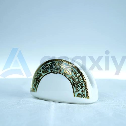 Салфетница фарфоровая "Изумруд" от Karosa купить