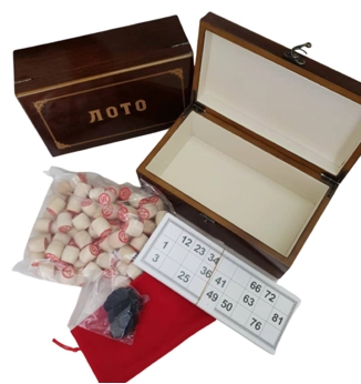 Yog'ochdan yasalgan lotto stol o'yini A59 PowerGym sotib olish