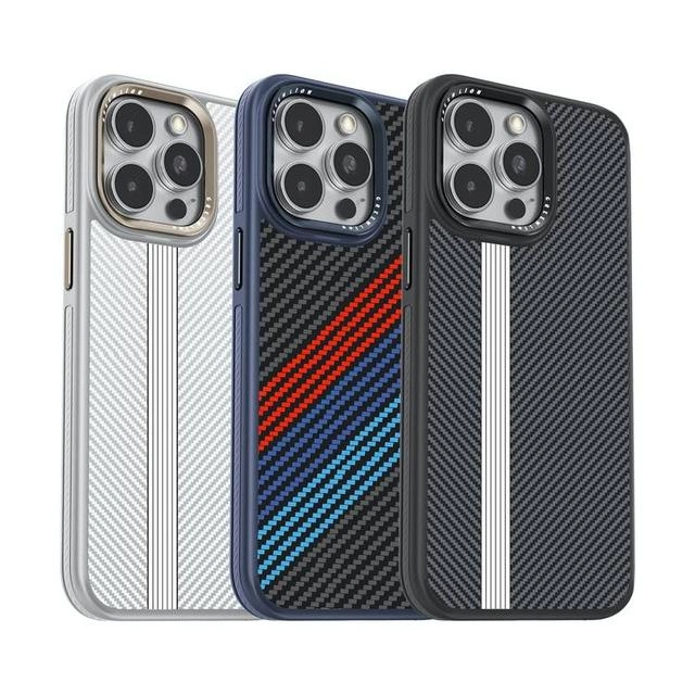 Чехол Green Lion Kevlar Designo для iPhone 15 Pro Titanium в Узбекистане