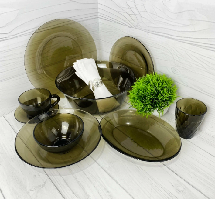 Luminarc Ambiante Eclipse 45 ta element Stol servisi (L5181) arzon