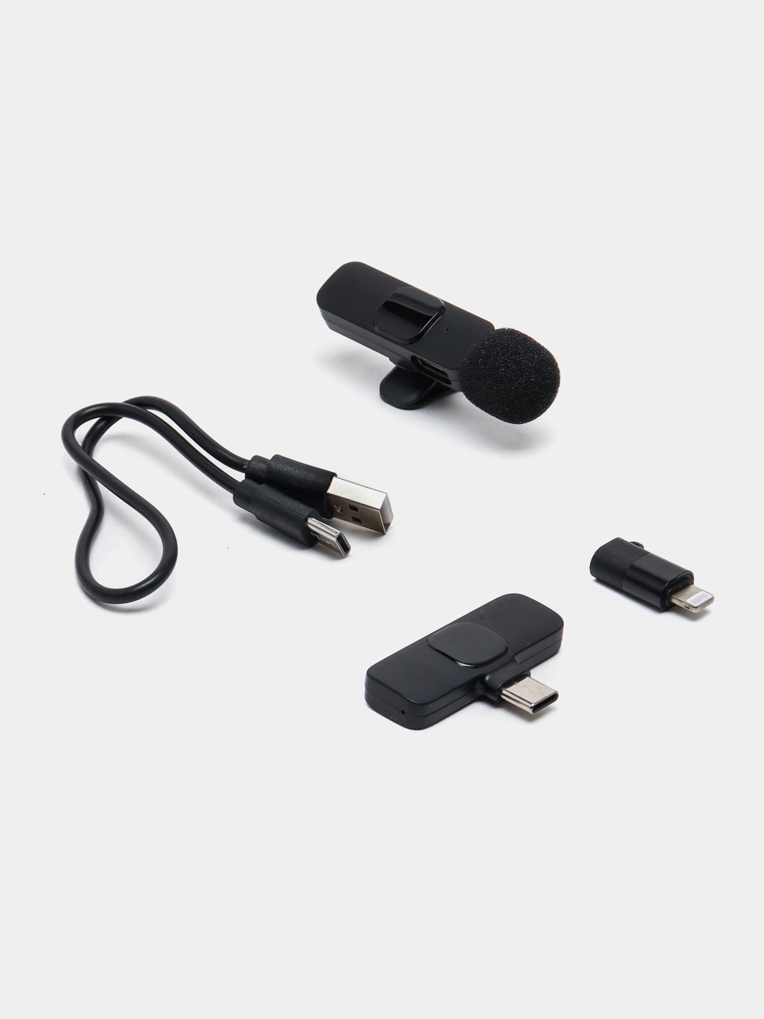 K8 Type-C simsiz menteşeli mikrofon arzon