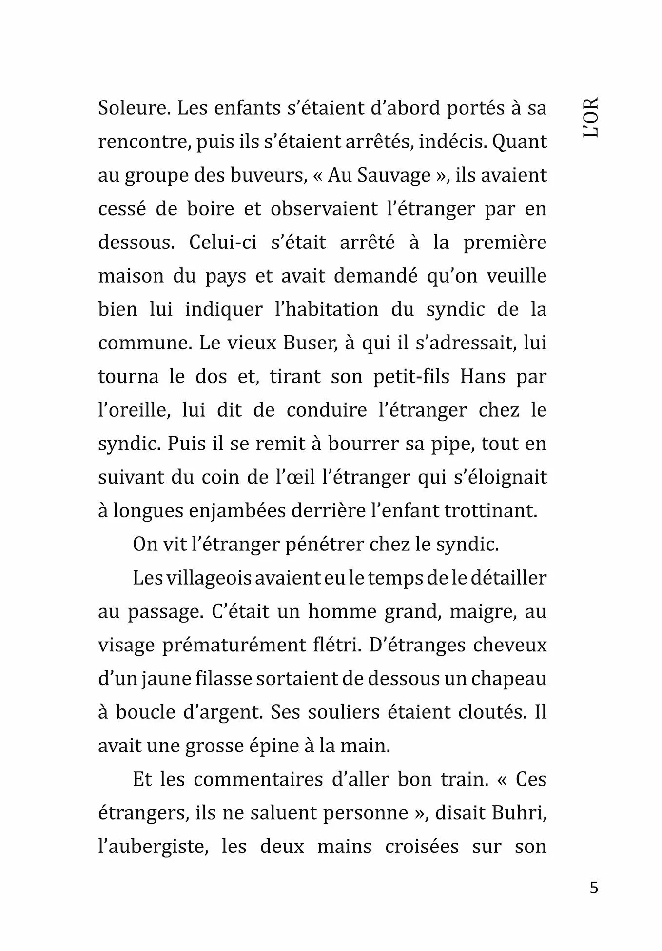 Blaise Cendrars: Lo'r bo'lib to'lash