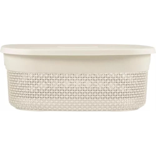 OSLO 12L saqlash savati, qopqoqli, sutli tuman arzon