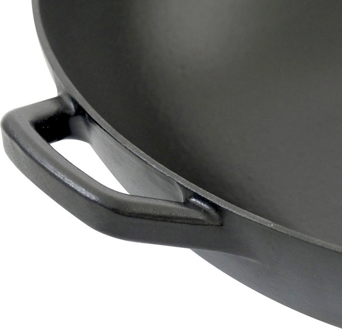 KELA Calido Chug‘un Wok Skovoroda, 36 sm, 4,0 l, Qora 12475 – Qopqoq bilan - rasm №7 KELA Calido Chug‘un Wok Skovoroda, 36 sm, 4,0 l, Qora 12475 – Qopqoq bilan narxi