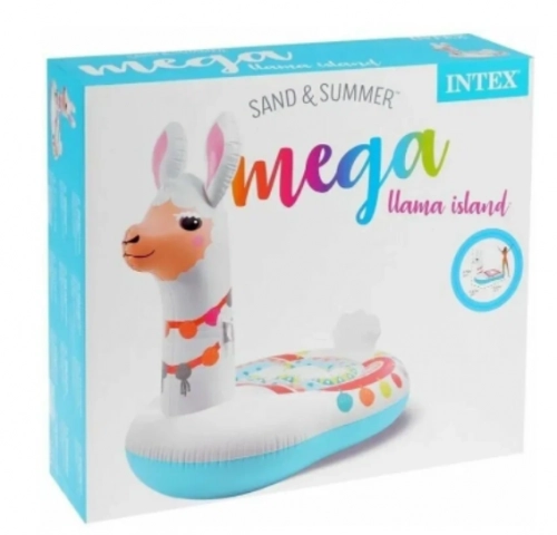 "Katta lama" Intex 57294 suzish uchun shishiriladigan matras-orolchasi arzon