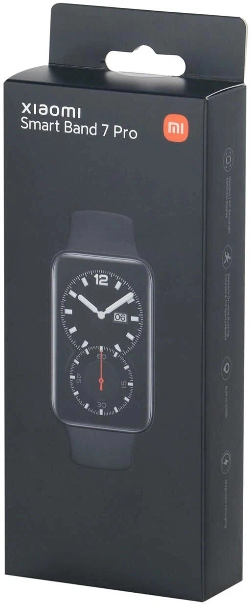 Смарт часы Xiaomi Smart Band 7 Pro Чёрный онлайн