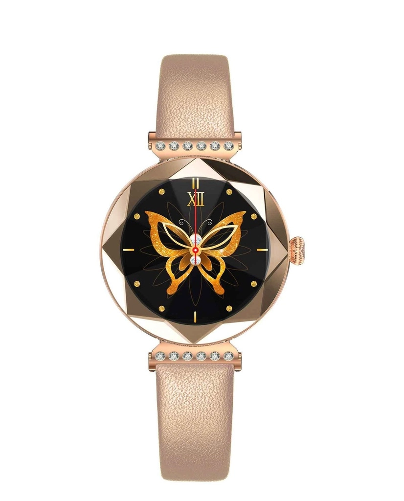 Green Lion SWAROVSKI Gold smart-soati arzon