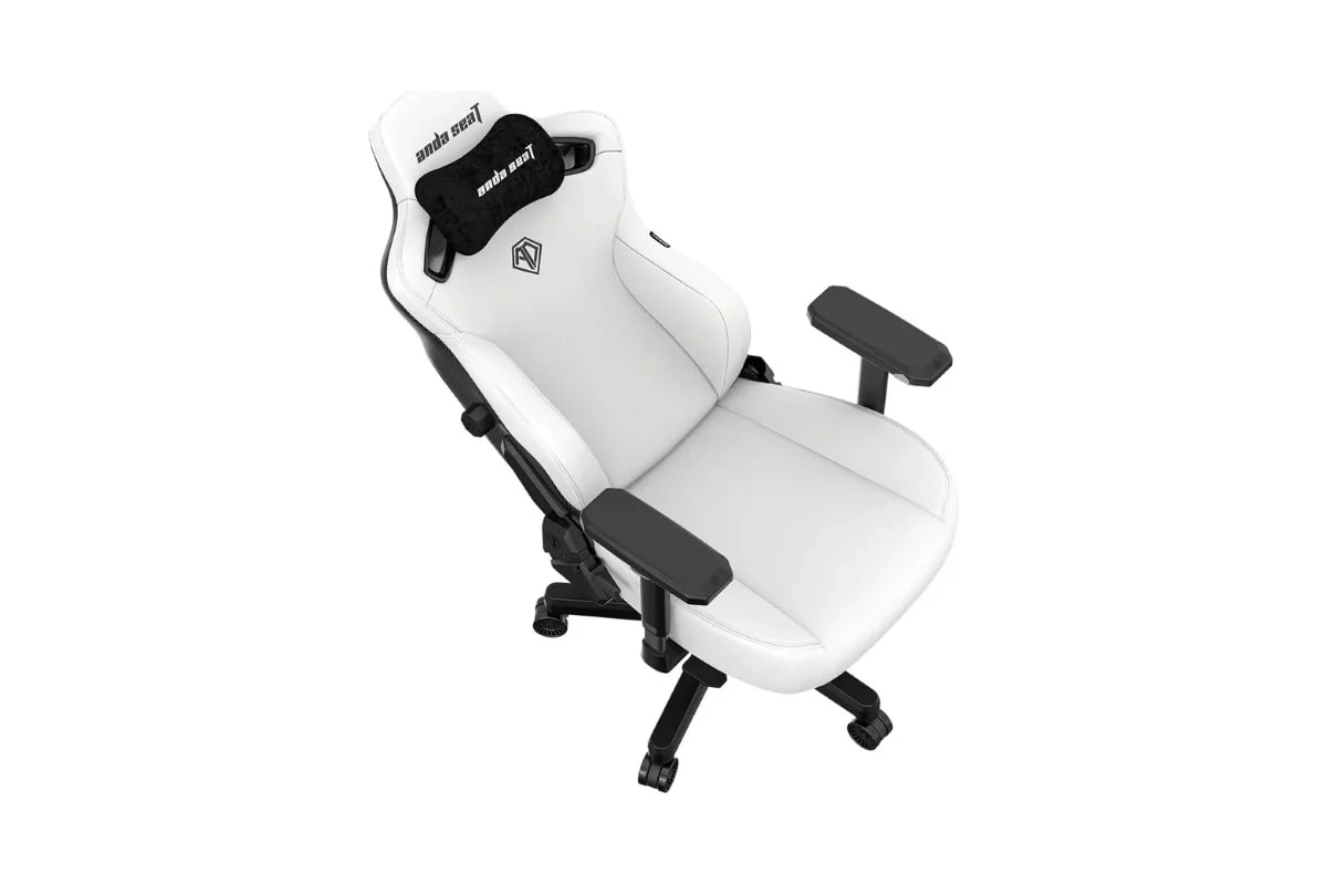 Anda Seat Kaiser 3 Size XL White PVC o‘yin kreslosi yetkazib berish