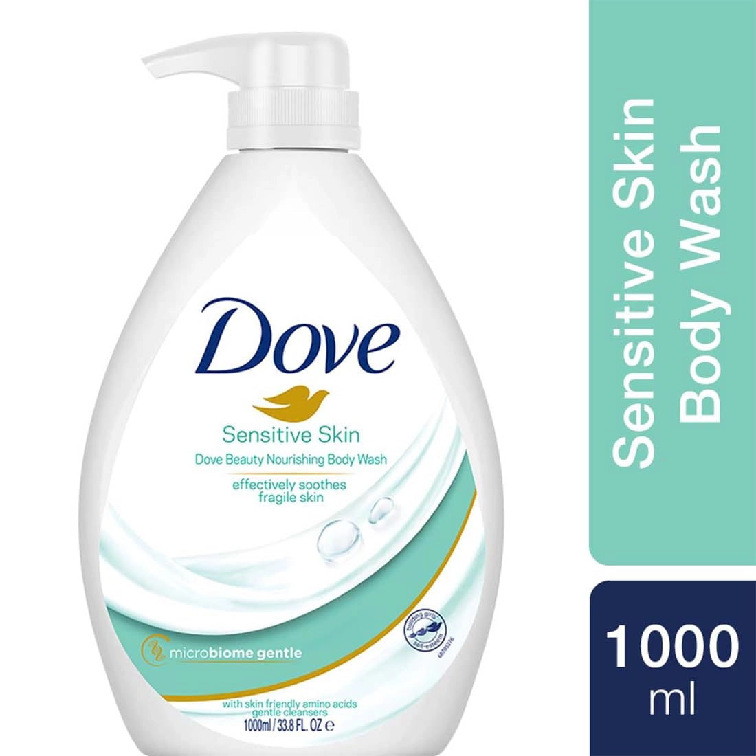 Dove sensitive skin nourishing  body wash 1000 ml Dush geli arzon