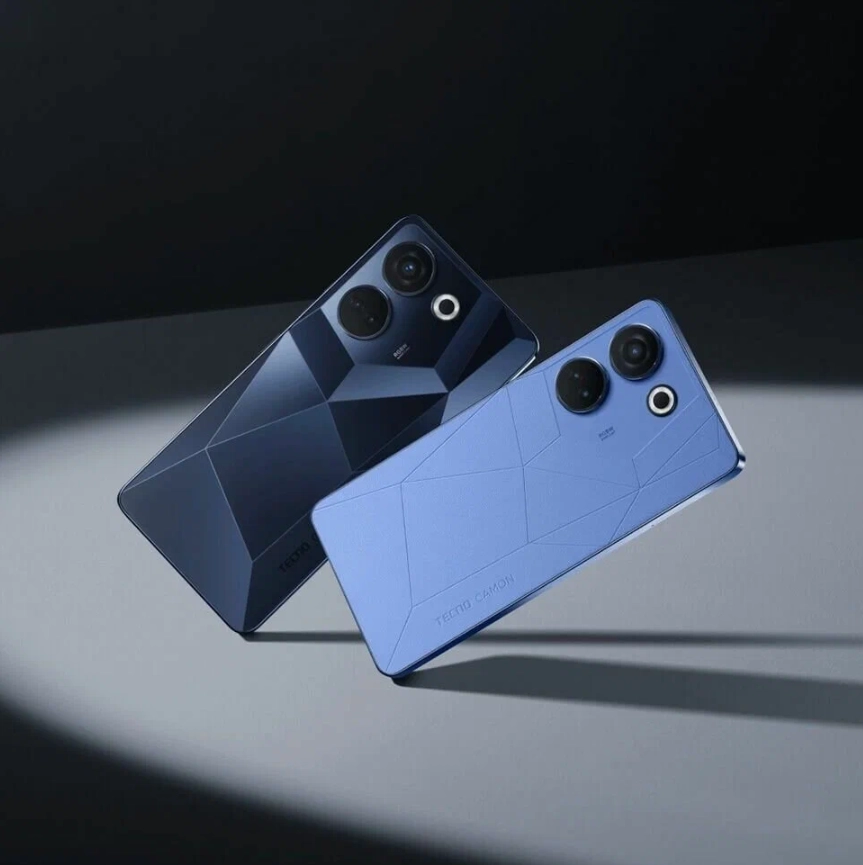 Смартфон TECNO Camon 20 Pro 8/256GB Чёрный + Наушники в подарок! рассрочка