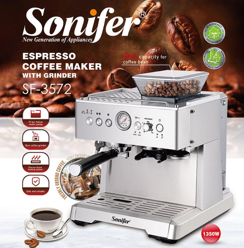 Kofemashina Sonifer SF-3572 O'zbekistonda