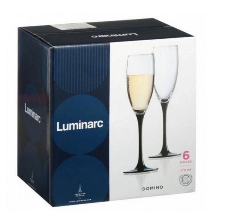 Набор бокалов Luminarc Domino 170 мл 6 шт (H8167) онлайн